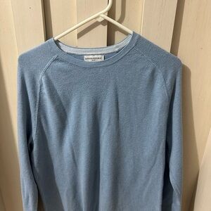Banana Republic Men's Light Blue Crewneck Sweater